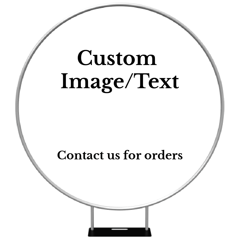 200cm zipped style backdrop cover (single sided print) - Kids Rule Backdrops