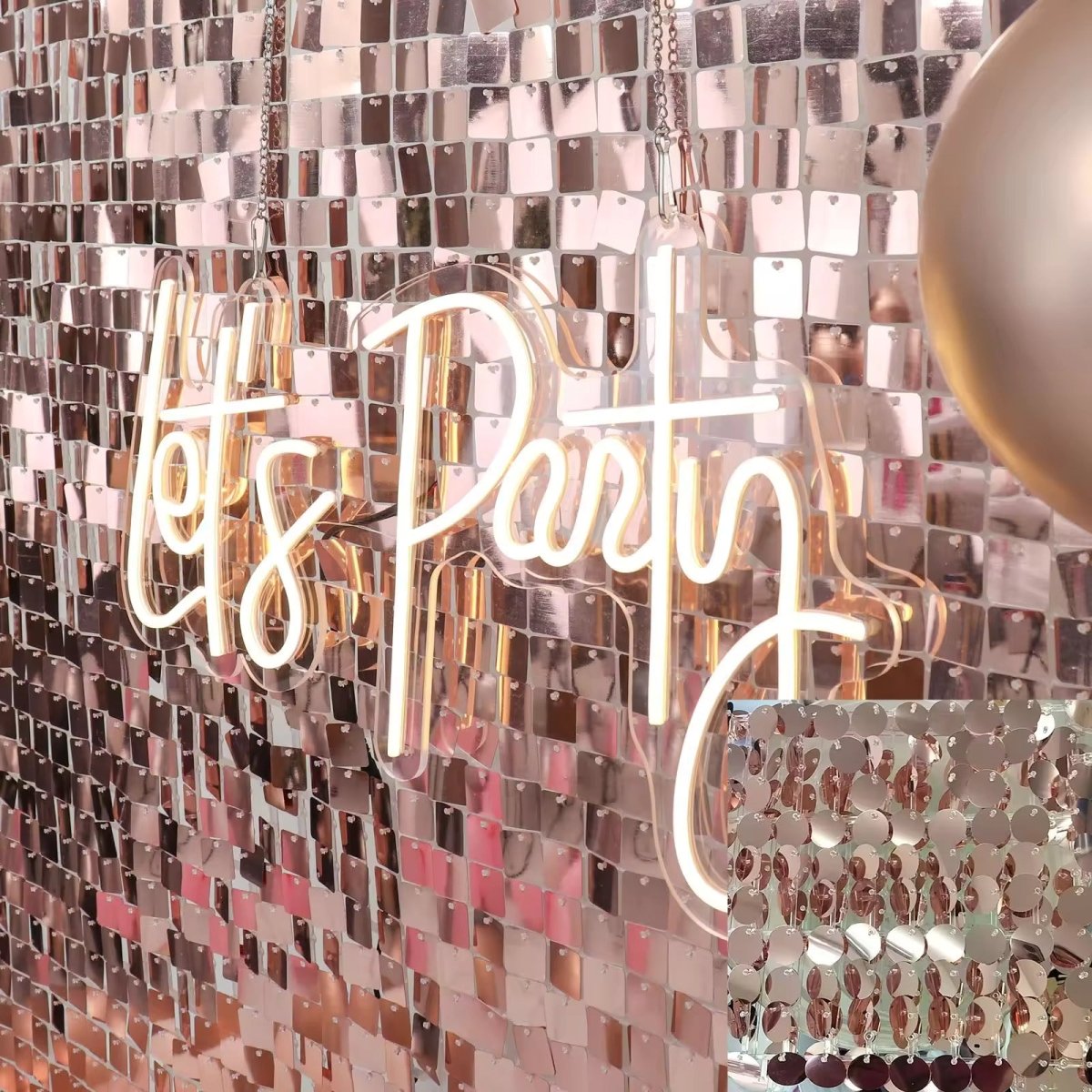 Sequin Panels - 30cm x 30cm - Packs of 7 - (Please contact us for samples as return shipping is chargeable if colour varies on different devices/screens) - Kids Rule Backdrops