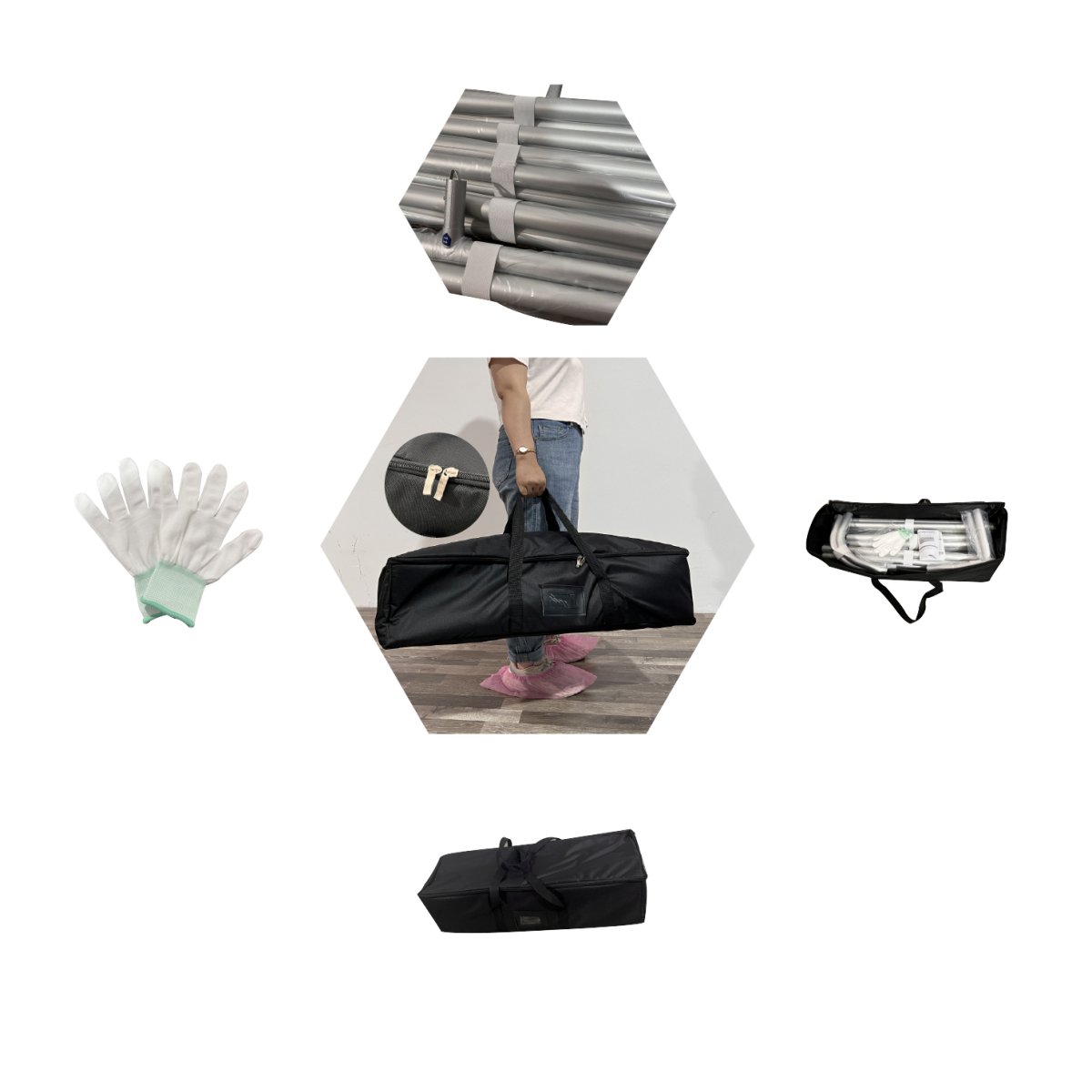 150cm Collapsible Backdrop Hoop - Kids Rule Backdrops