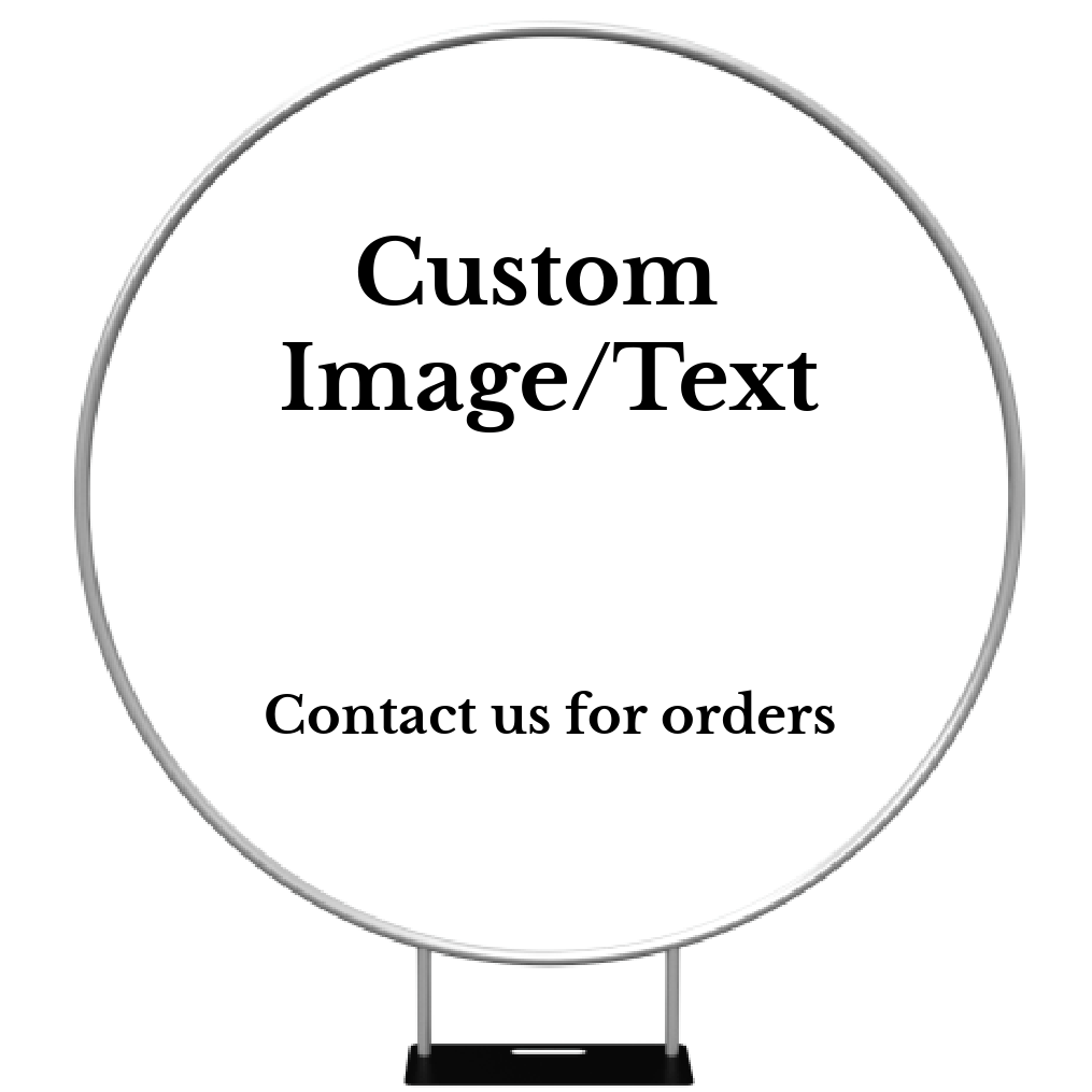 200cm Elasticated shower cap style backdrop cover - Kids Rule Backdrops