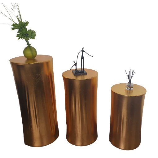 Set of 3 Plinth Covers - Sizes: 33cmx60cm/36cmx75cm/40cmx90cm - Kids Rule Backdrops