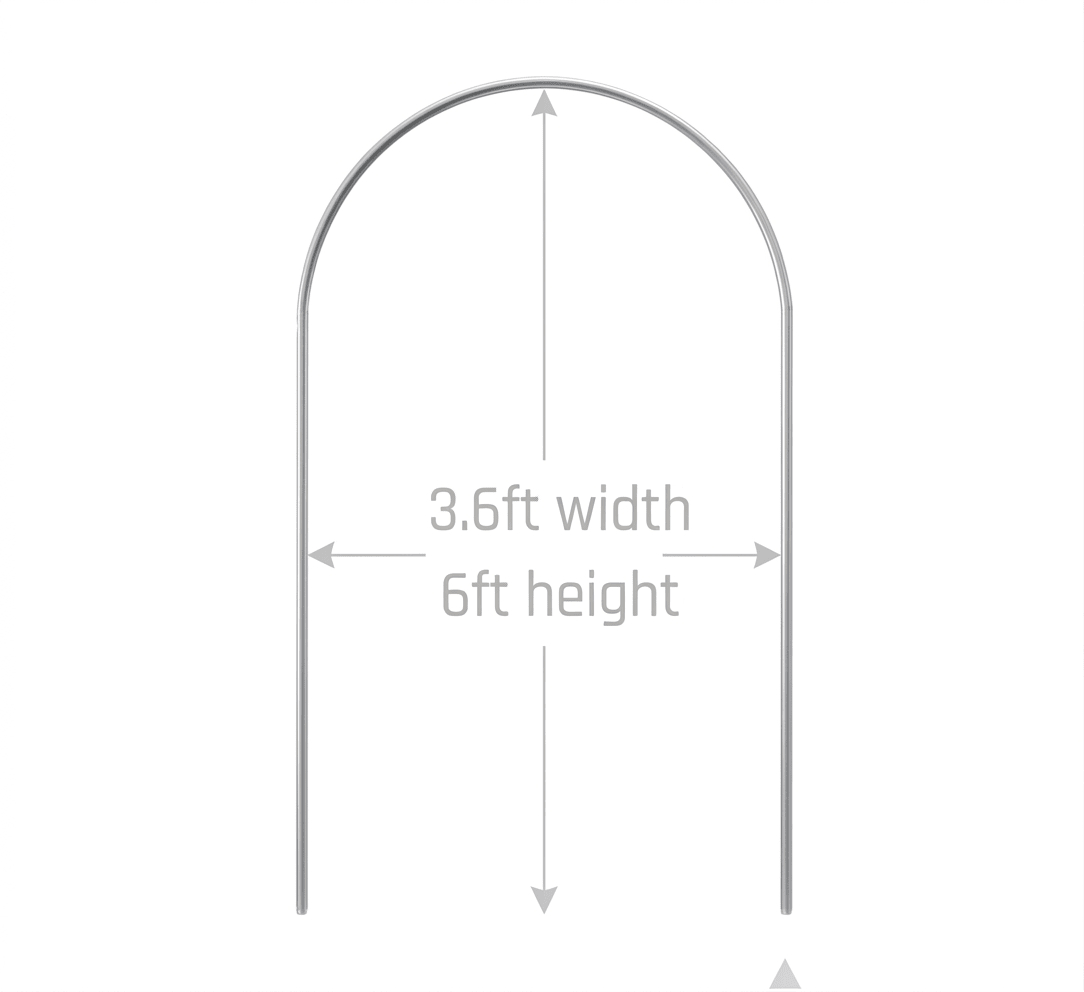 Balloon Arch Frame - Available in 3 sizes (ARCH ONLY) - includes drawstring bag (height extenders also available) - Kids Rule Backdrops