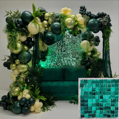 Sequin Panels - 30cm x 30cm - Packs of 7 - (Please contact us for samples as return shipping is chargeable if colour varies on different devices/screens) - Kids Rule Backdrops